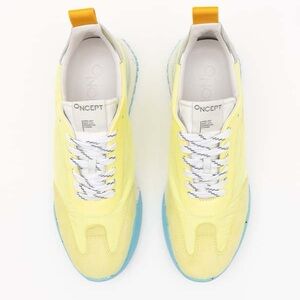 ONCEPT Women's Yellow & Blue Lightweight Sneakers